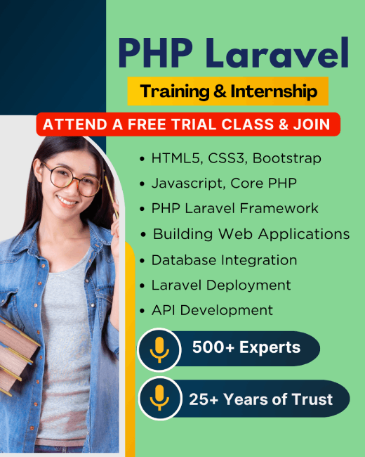 Php Laravel Training in Mangaluru