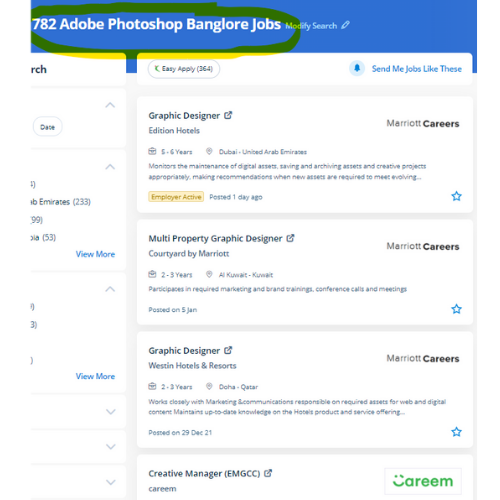 Adobe InDesign internship jobs in Cochin