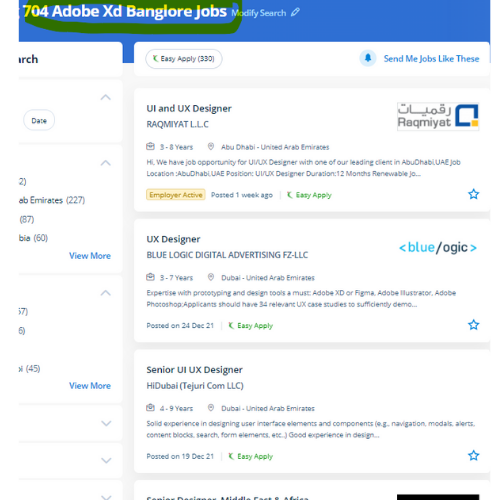 Adobe XD internship jobs in Punjab