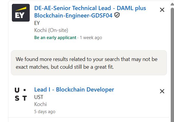 Blockchain & Web3 Development internship jobs in Bangalore