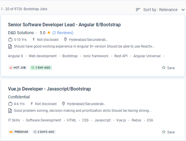 Bootstrap internship jobs in Mangaluru