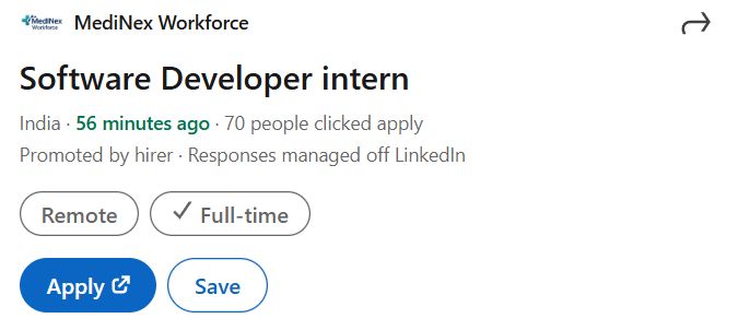 HealthTech Software Development Course internship jobs in Hyderabad